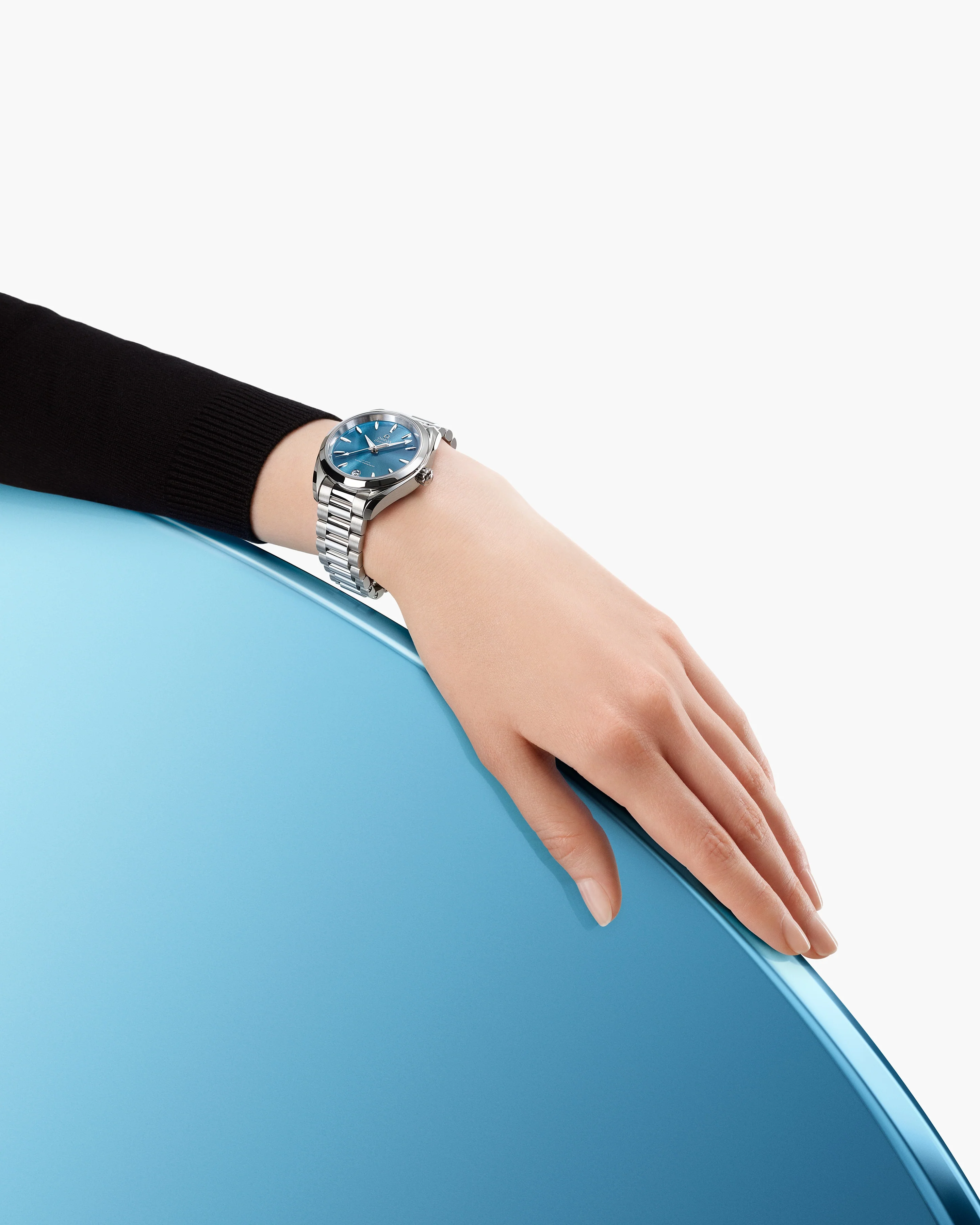 OMEGA 220.10.34.20.03.002 Seamaster Aqua Terra Shades 34 mm, steel on steel - Image 3