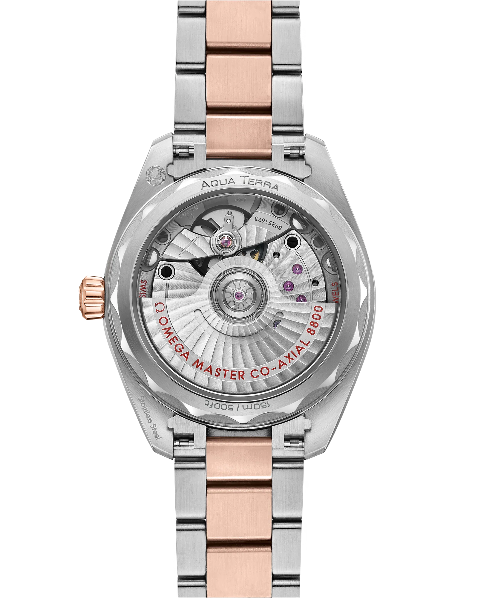OMEGA 220.20.34.20.03.001 SEAMASTER AQUA TERRA 150M 34 mm, steel ‑ Sedna™ gold on stee - Image 2