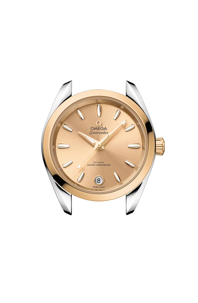 OMEGA 220.20.34.20.08.001 SEAMASTER AQUA TERRA SHADES 34 mm, steel ‑ Moonshine™ gold o - Image 5