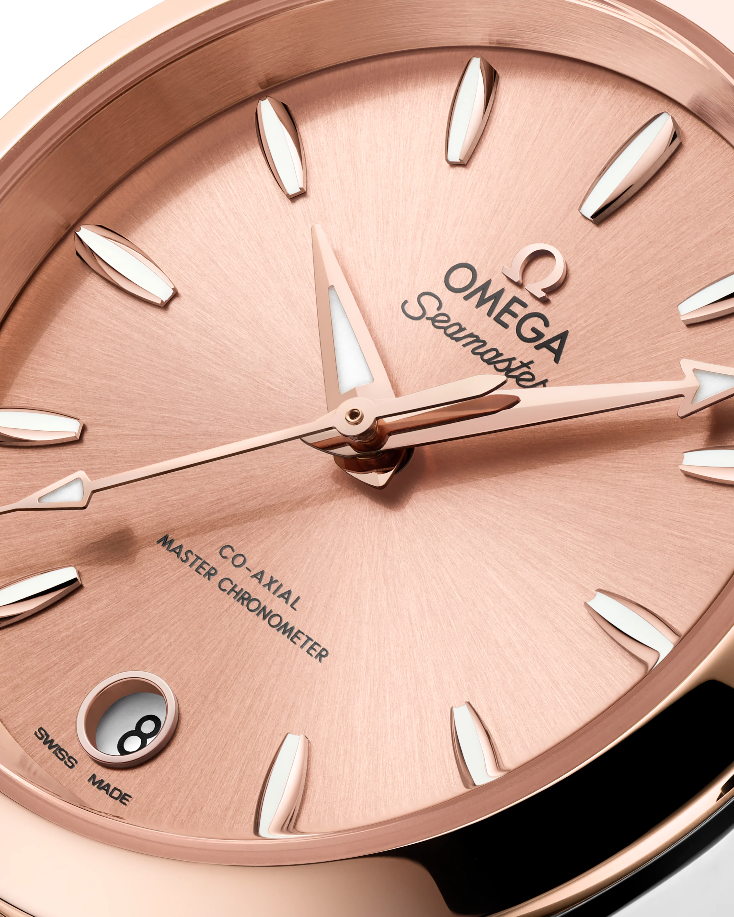 OMEGA 220.20.34.20.10.001 SEAMASTER AQUA TERRA SHADES 34 mm, steel ‑ Sedna™ gold on st - Image 4