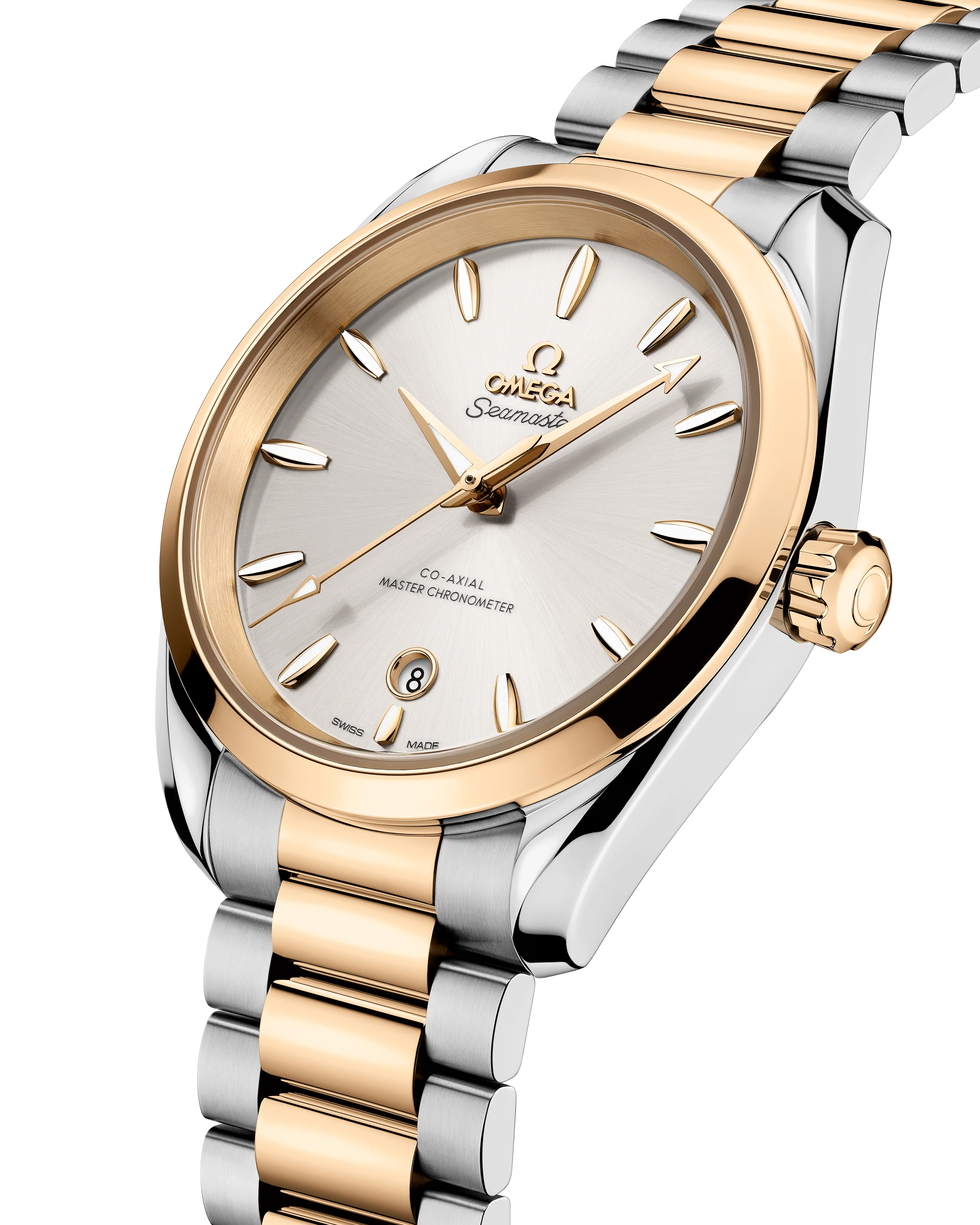 OMEGA 220.20.38.20.02.002 SEAMASTER AQUA TERRA SHADES 38 mm, steel ‑ Moonshine™ gold o - Image 3