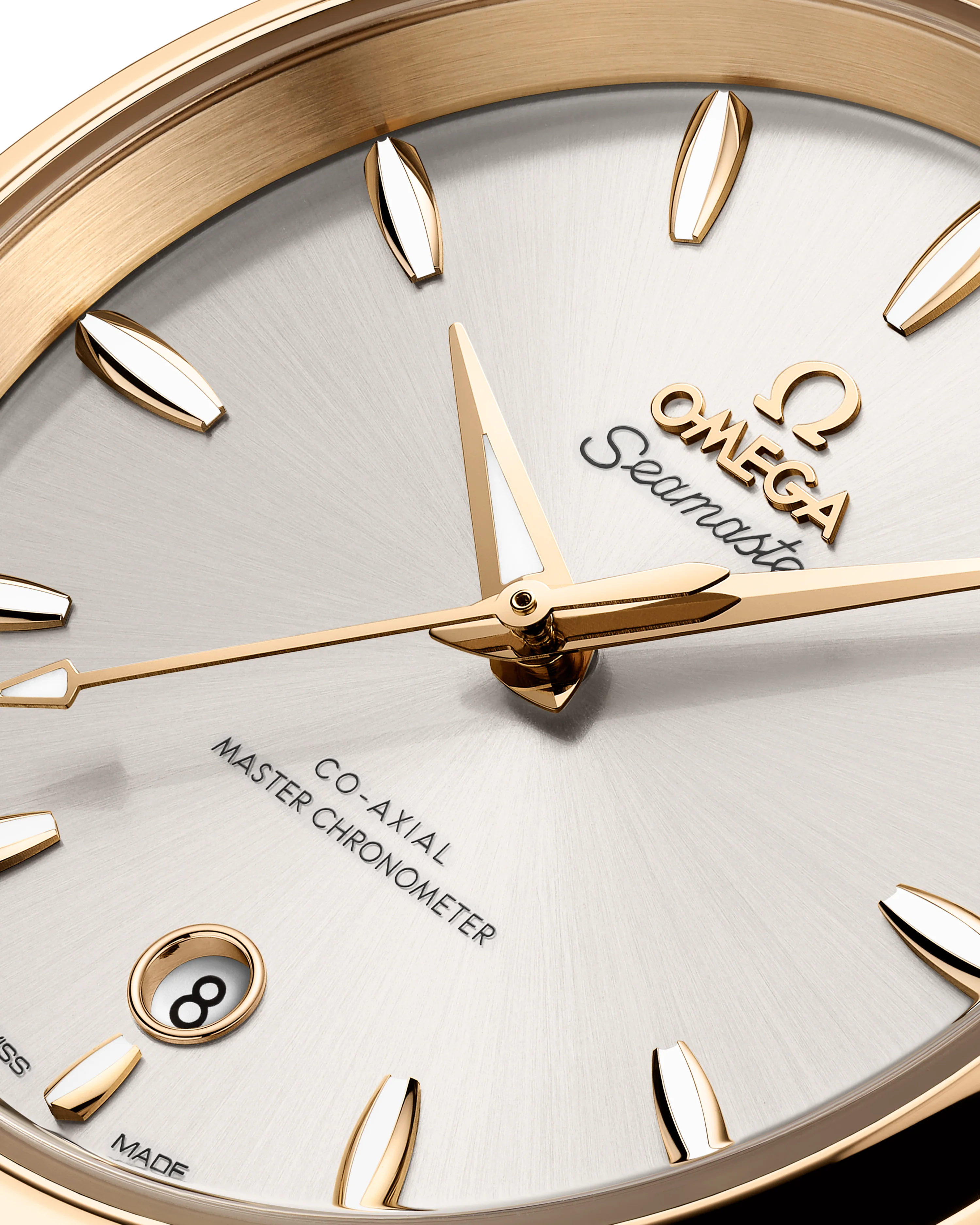 OMEGA 220.20.38.20.02.002 SEAMASTER AQUA TERRA SHADES 38 mm, steel ‑ Moonshine™ gold o - Image 4