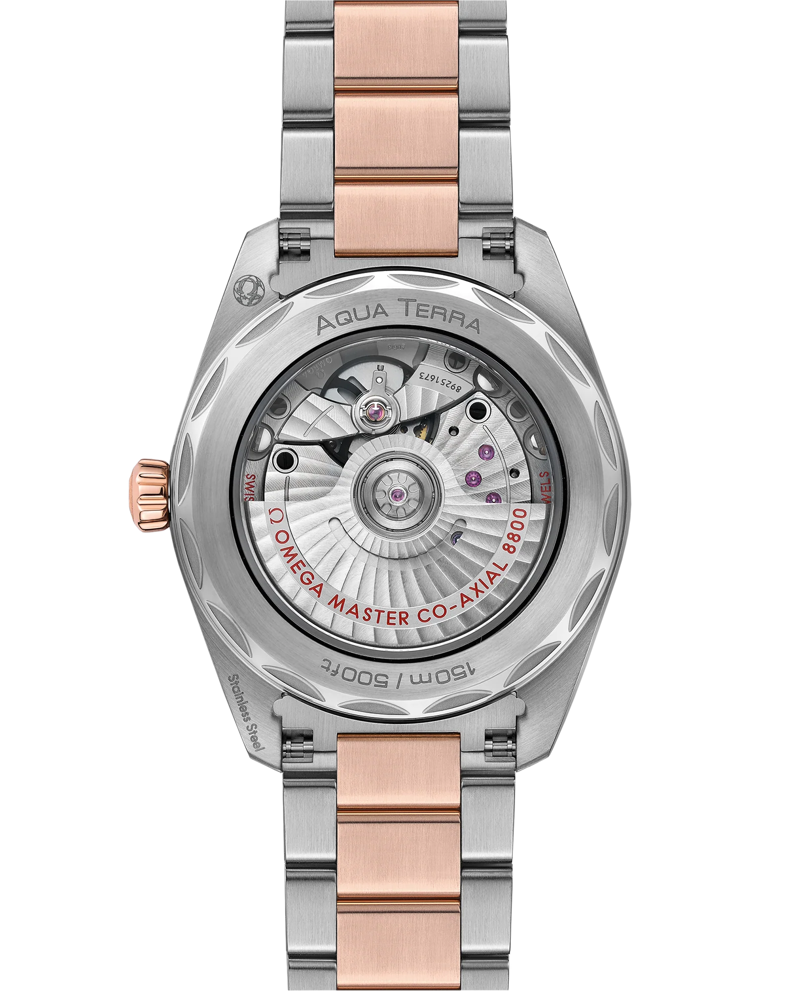 OMEGA 220.20.38.20.06.001 SEAMASTER AQUA TERRA 150M 38 mm, steel ‑ Sedna™ gold on stee - Image 2