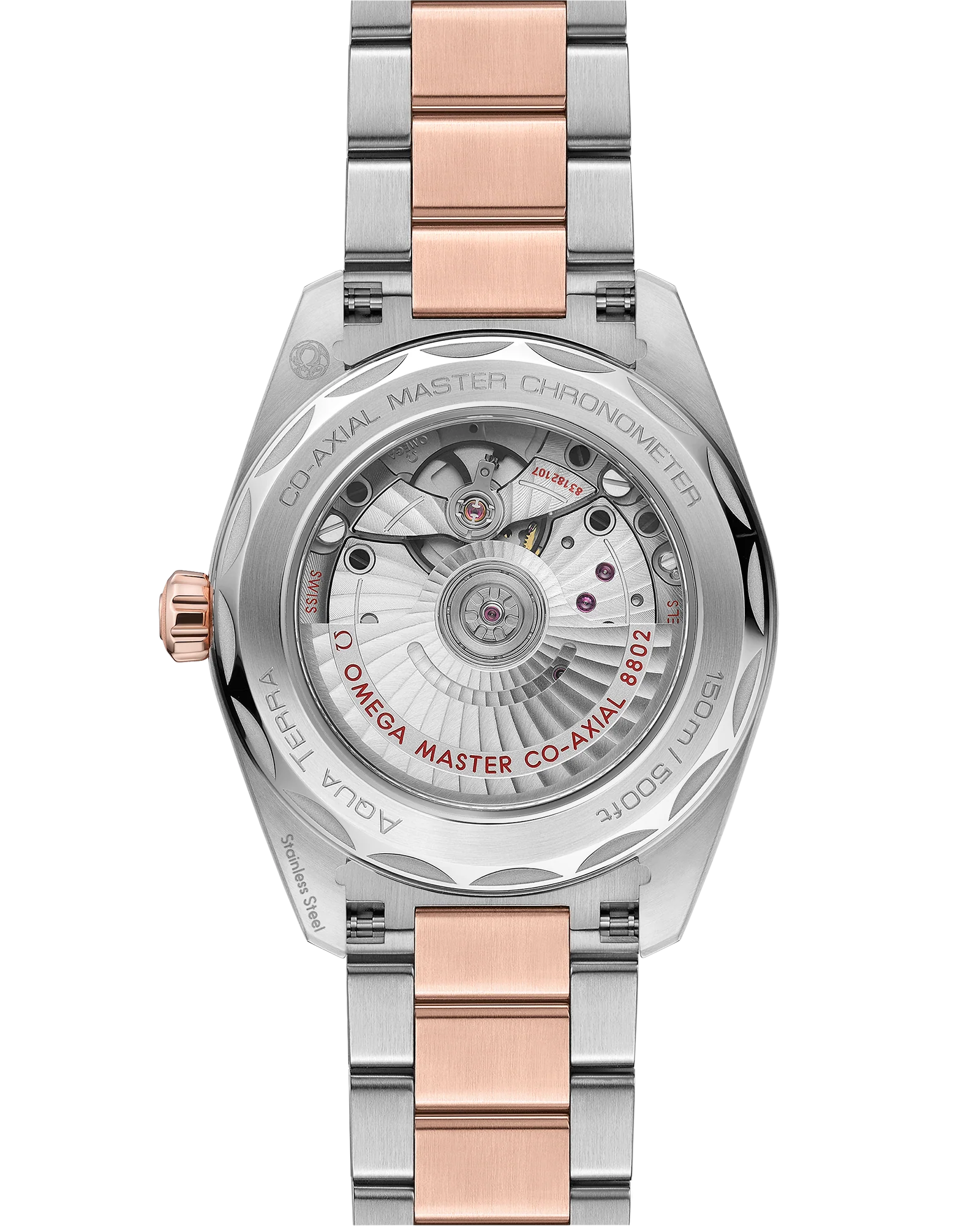 OMEGA 220.20.38.20.10.001 SEAMASTER AQUA TERRA 150M 38 mm, steel ‑ Sedna™ gold on stee - Image 2