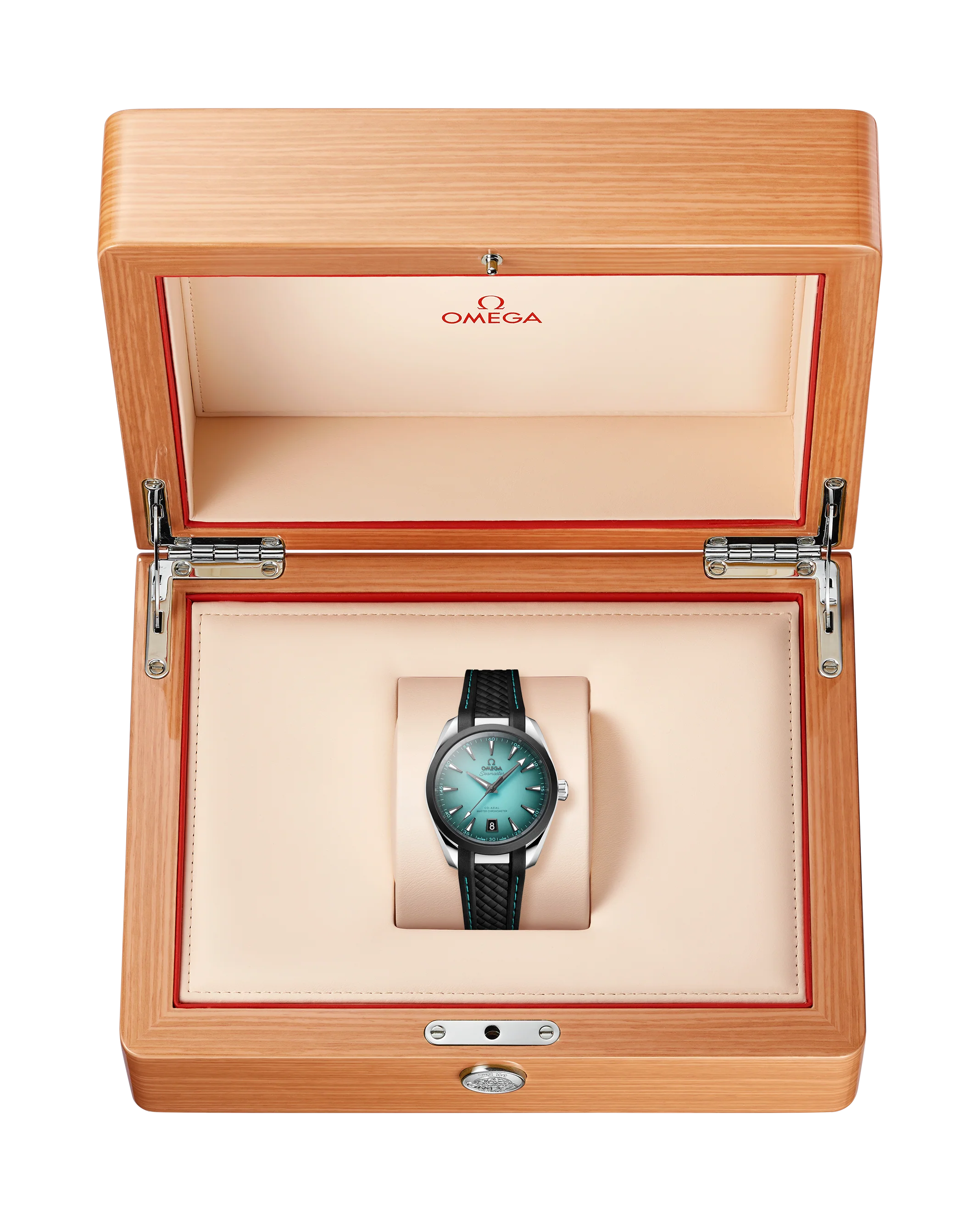 OMEGA 220.32.38.20.03.001 NEW SEAMASTER AQUA TERRA 150M 38 mm, steel on rubber strap - Image 4