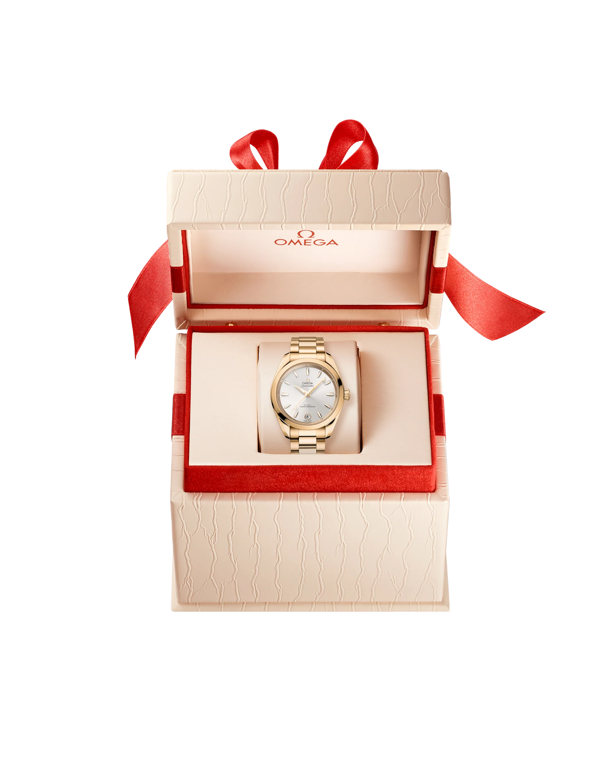 OMEGA 220.50.34.20.02.001 SEAMASTER AQUA TERRA SHADES 34 mm, Moonshine™ gold on Moonsh - Image 4