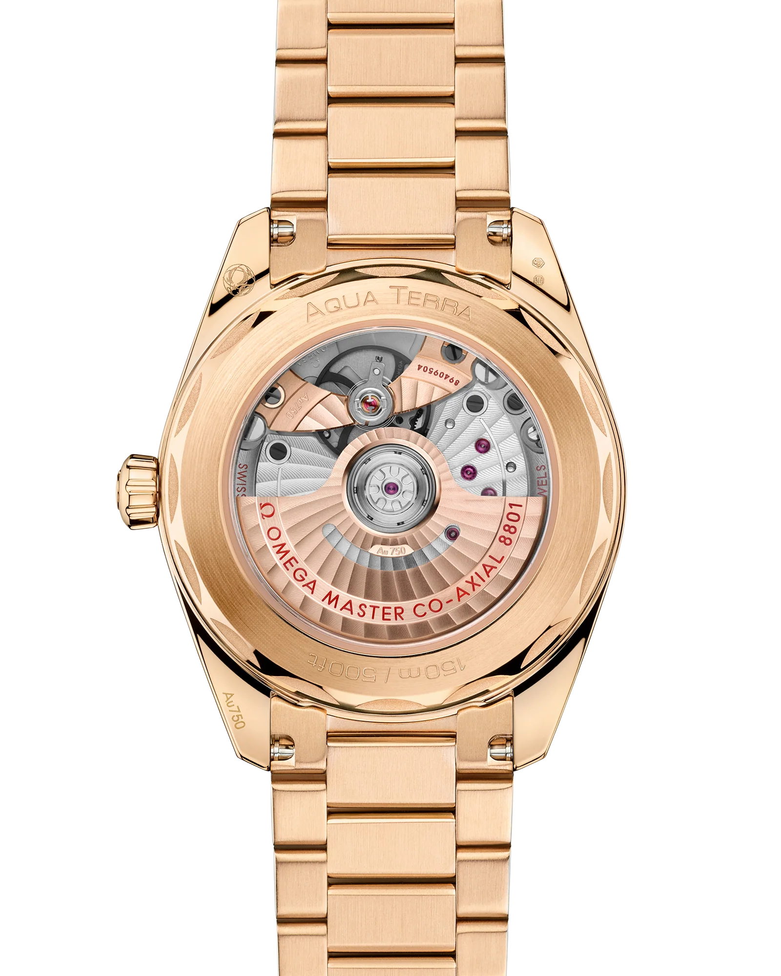 OMEGA 220.50.38.20.03.001 SEAMASTER AQUA TERRA 150M 38 mm, Moonshine™ gold on Moonshin - Image 2
