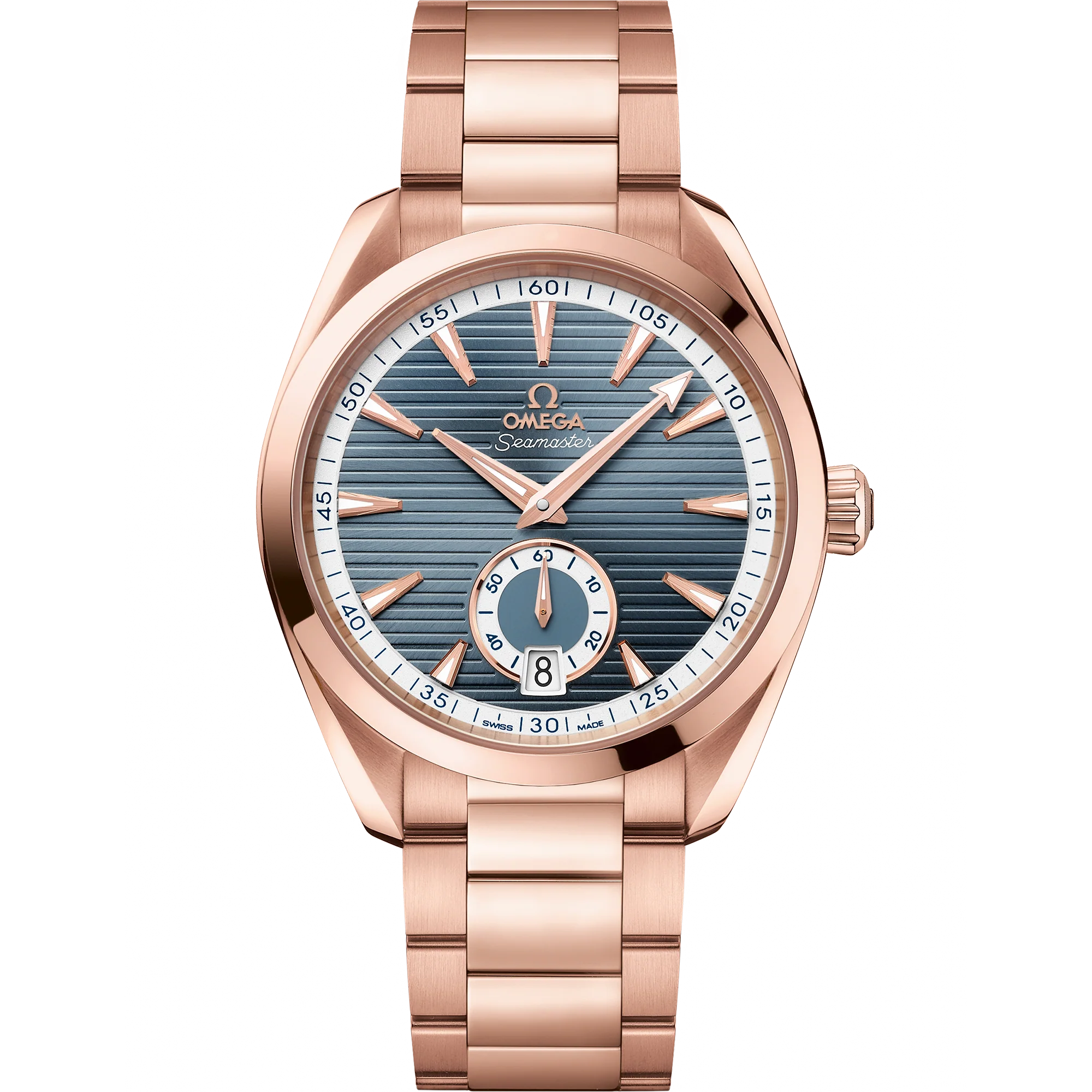 OMEGA 220.50.41.21.03.001 SEAMASTER AQUA TERRA 150M 41 mm, Sedna™ gold on Sedna™ gold