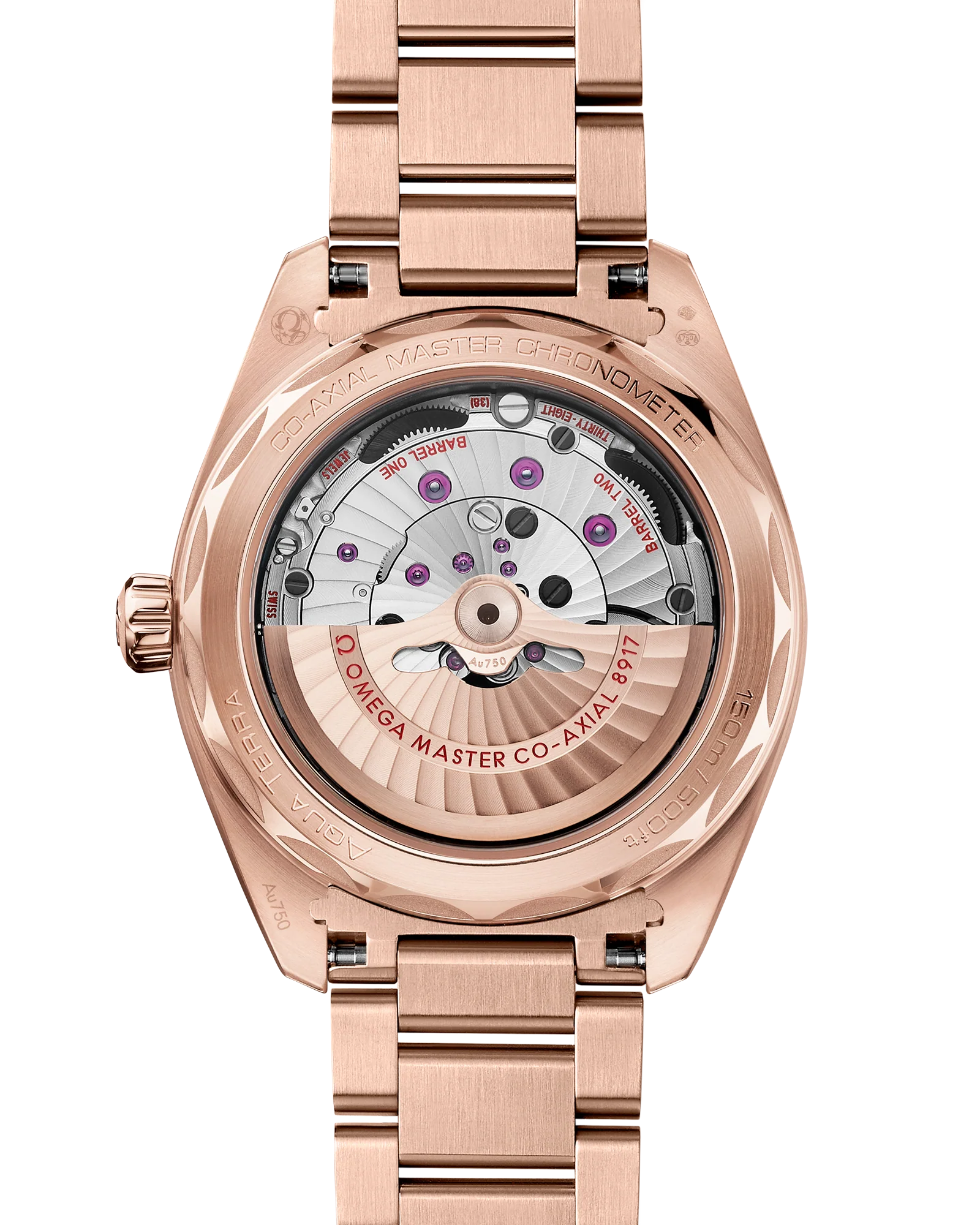 OMEGA 220.50.41.21.03.001 SEAMASTER AQUA TERRA 150M 41 mm, Sedna™ gold on Sedna™ gold - Image 2