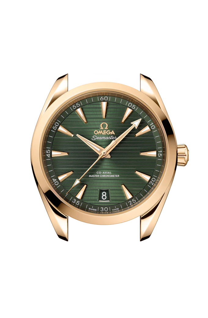 OMEGA 220.52.41.21.10.001 SEAMASTER AQUA TERRA 150M 41 mm, Moonshine™ gold on rubber s - Image 6