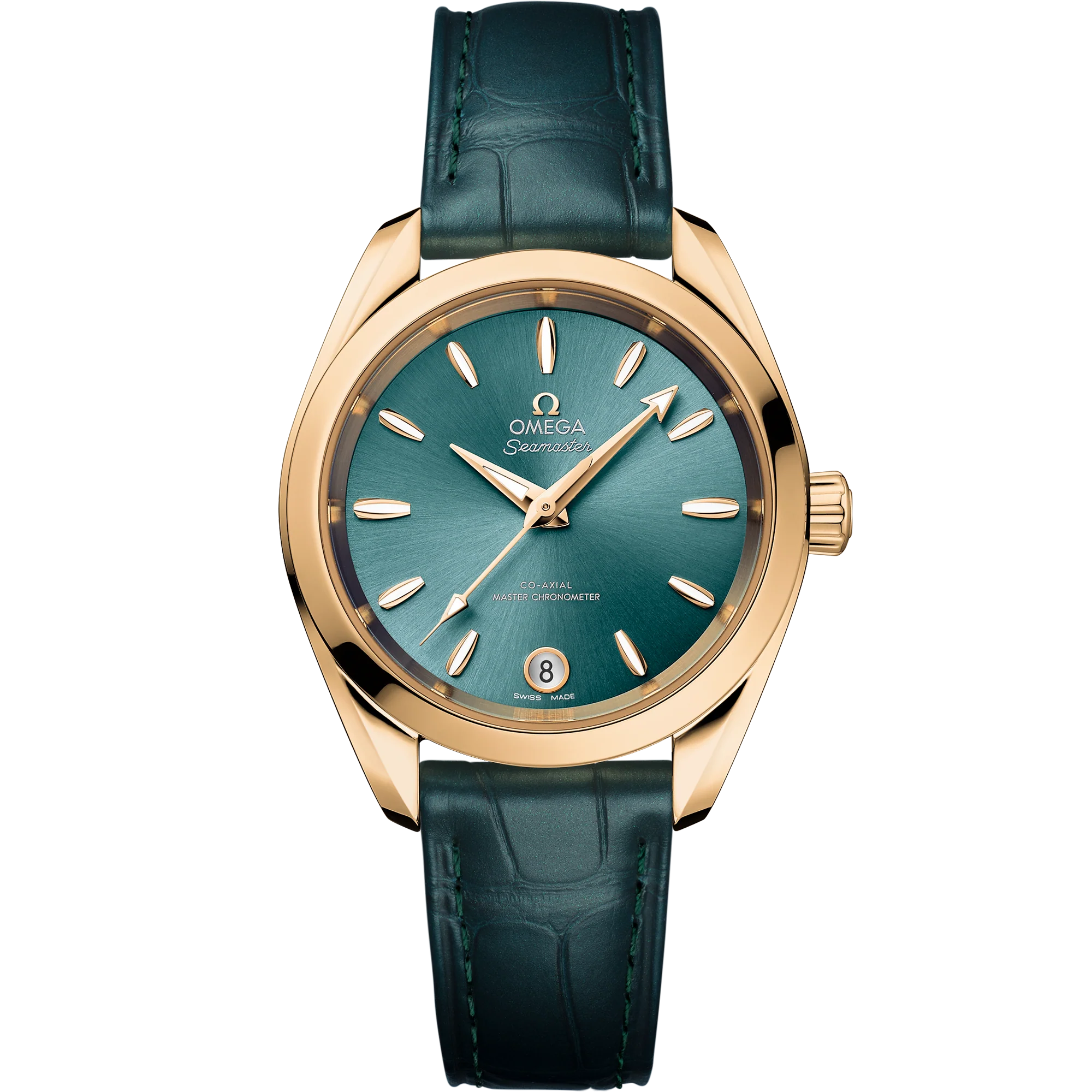 OMEGA 220.53.34.20.10.001 Seamaster Aqua Terra Shades 34 mm, Moonshine™ gold