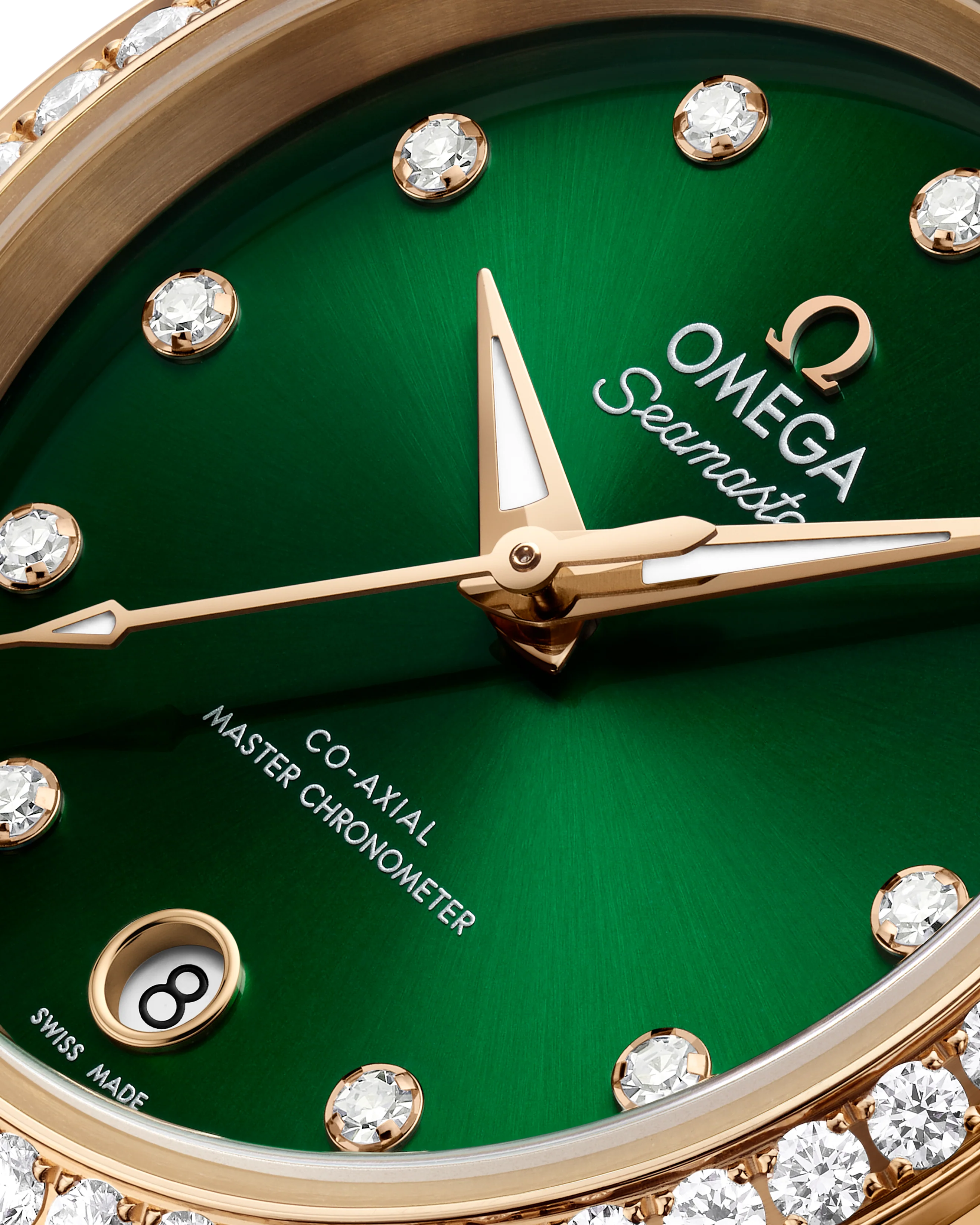 OMEGA 220.55.30.20.60.001 NEW SEAMASTER AQUA TERRA 150M 30 mm, Moonshine™ gold on Moon - Image 4