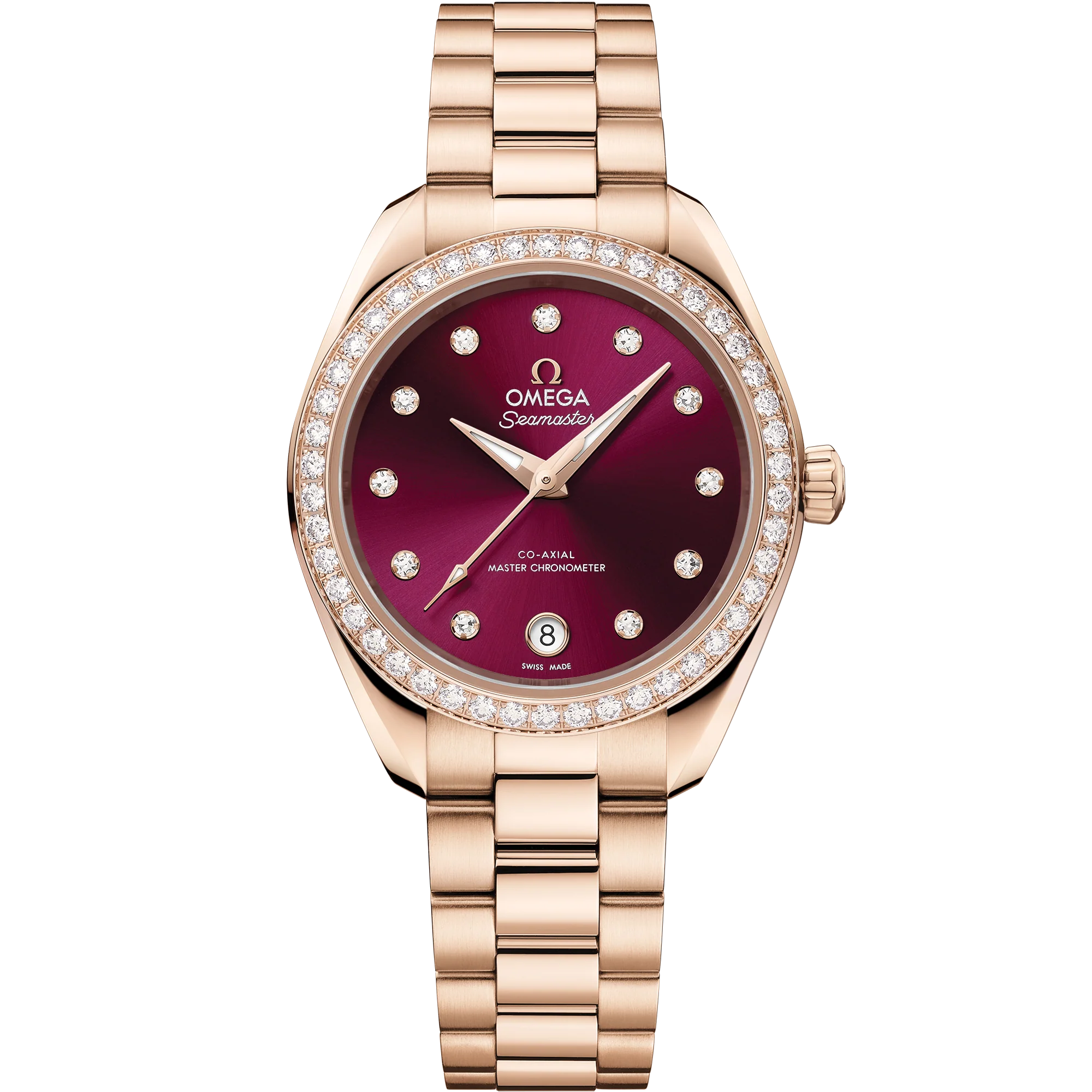 OMEGA 220.55.30.20.61.001 NEW SEAMASTER AQUA TERRA 150M 30 mm, Sedna™ gold on Sedna™ g