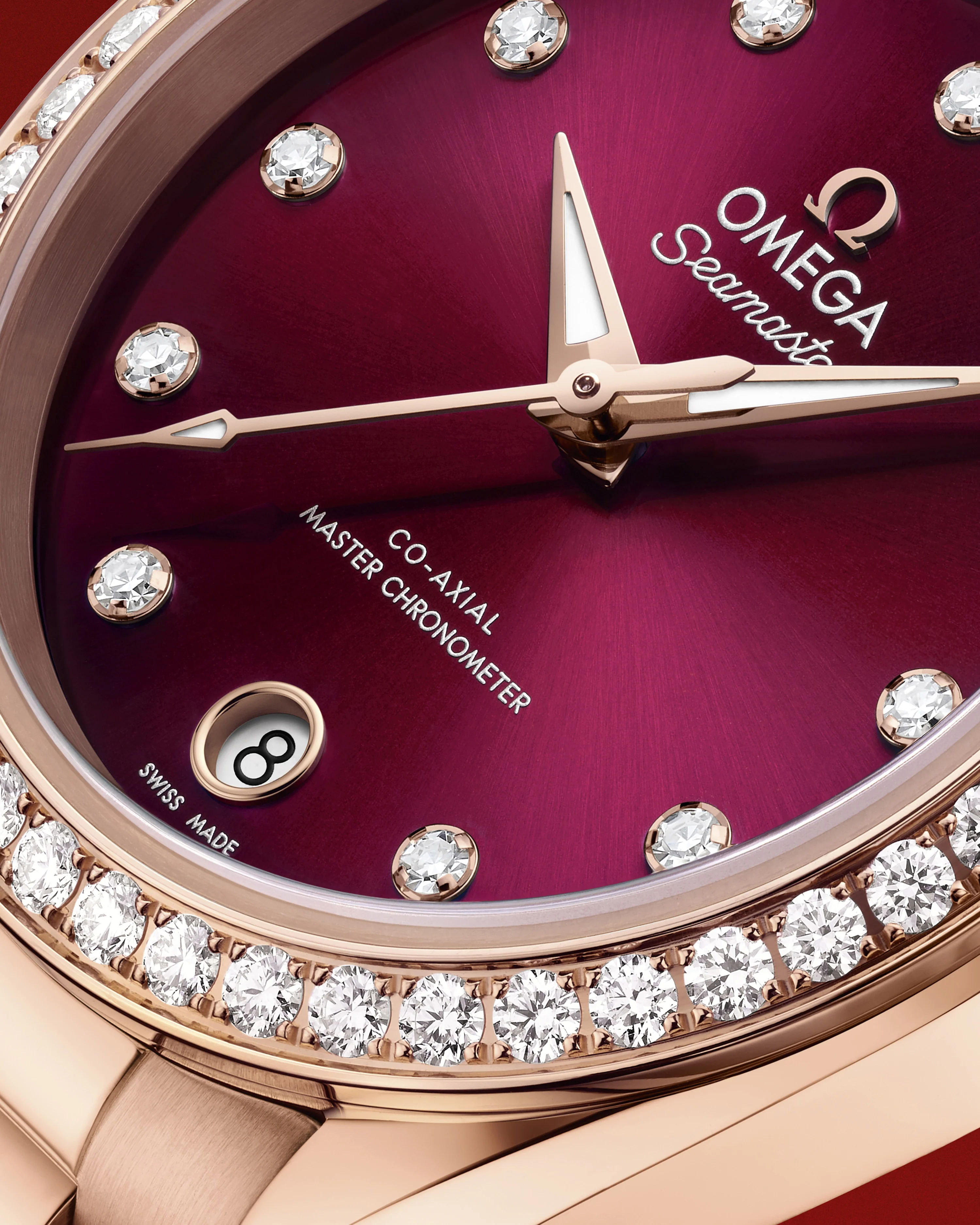 OMEGA 220.55.30.20.61.001 NEW SEAMASTER AQUA TERRA 150M 30 mm, Sedna™ gold on Sedna™ g - Image 5