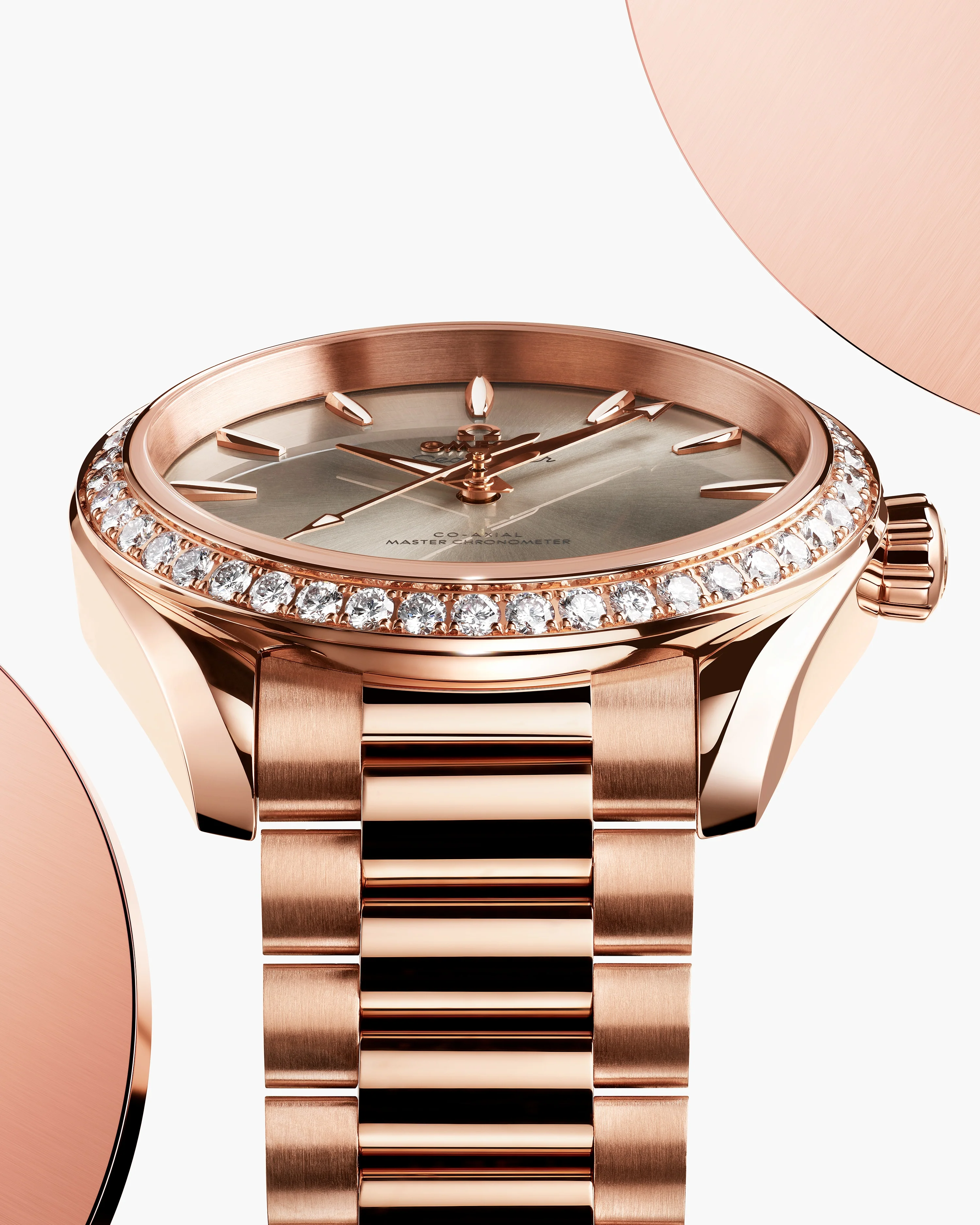 OMEGA 220.55.38.20.09.001 SEAMASTER AQUA TERRA SHADES 38 mm, Sedna™ gold on Sedna™ gol - Image 5