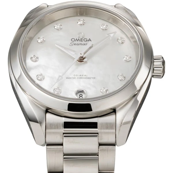 OMEGA 220.10.34.20.55.001 Seamaster Aqua Terra 150M Co Axial Master Chronometer Ladies' Watch with Metal Bracelet and 5 Year Warranty - Image 3