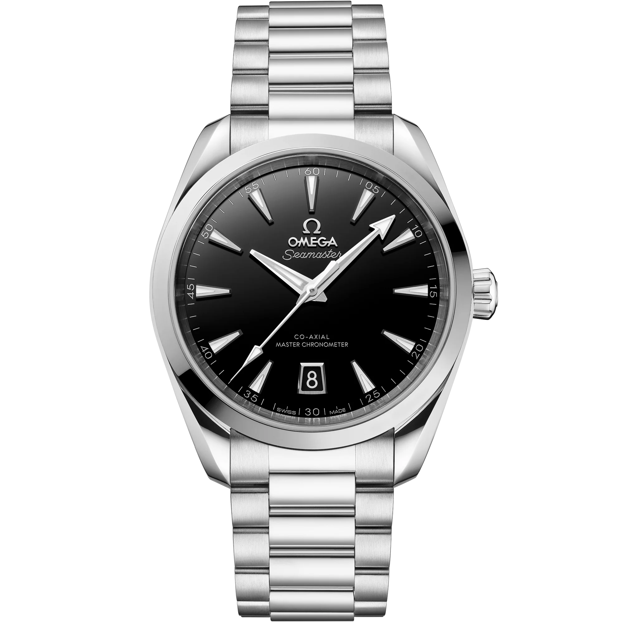 OMEGA 220.10.38.20.01.004 Elegant Stainless Steel Automatic Watch Swiss Movement Water Resistant