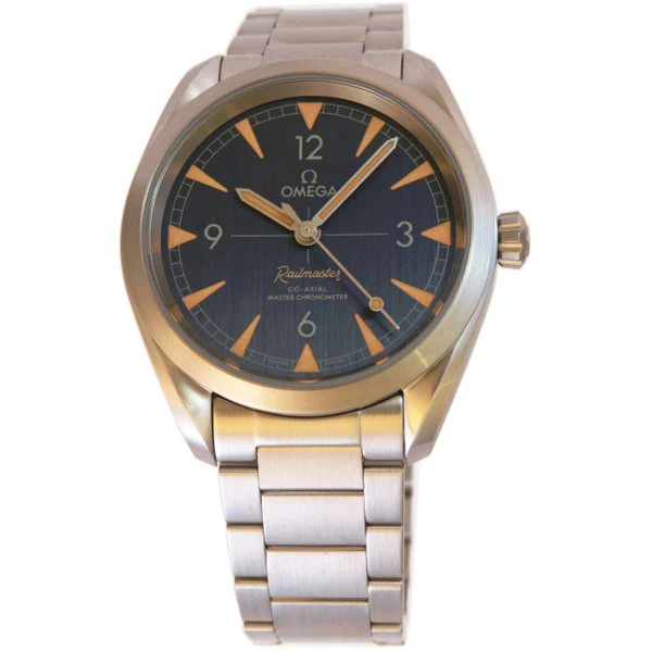 OMEGA 220.10.40.20.01.001 OMEGA Seamaster Railmaster Co-Axial Master Chronometer - Swiss Luxury Dive Watch with Precision Engineering