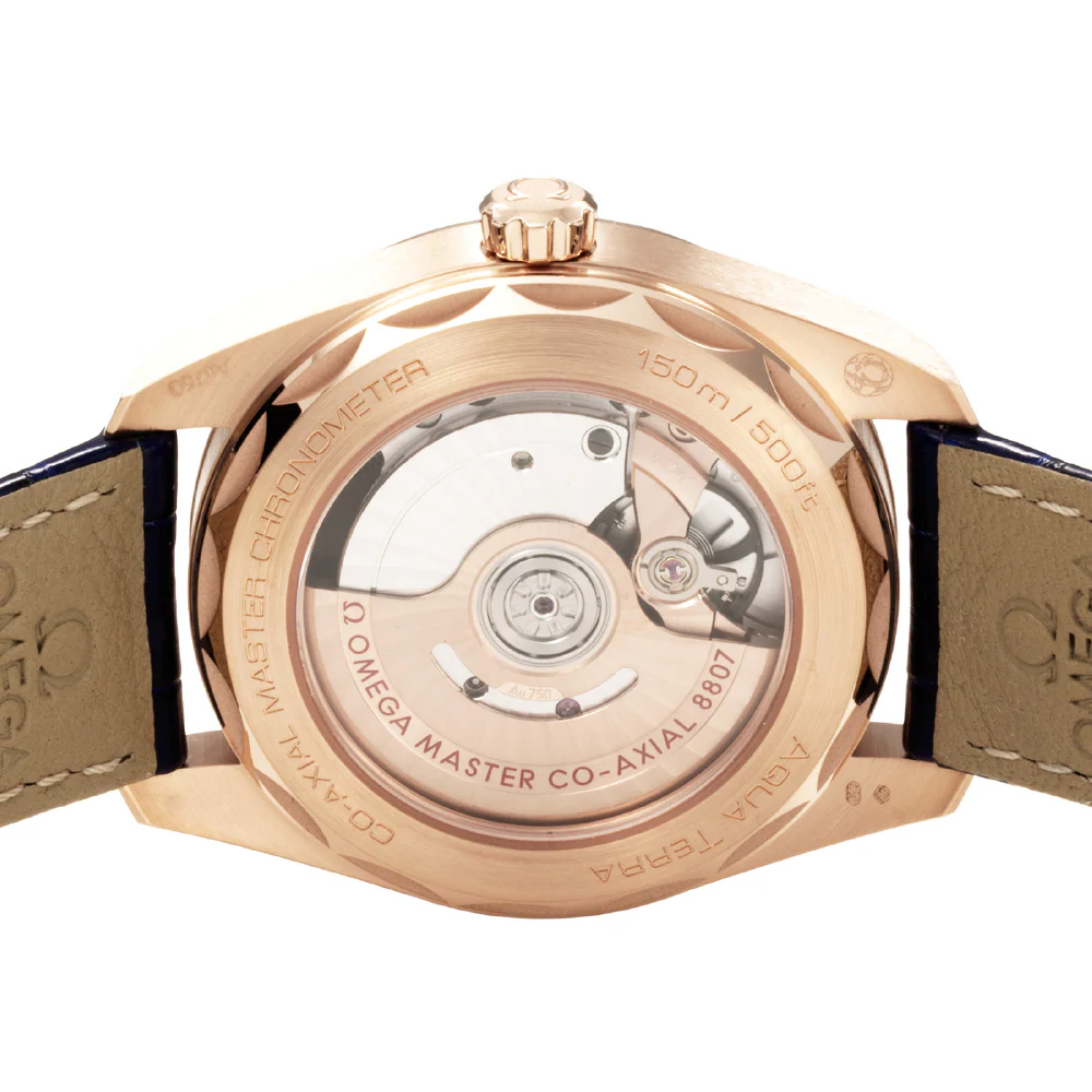 OMEGA 220.58.38.20.99.005 Seamaster Aqua Terra 5 Year Warranty White Dial Automatic Movement Water Resistant - Image 5