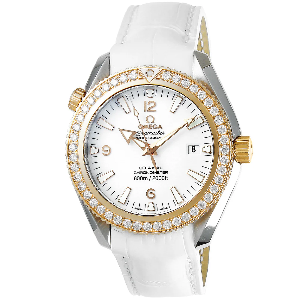 OMEGA 22228422004001 Seamaster Planet Ocean 600M 5-Year Warranty White Dial Automatic Movement
