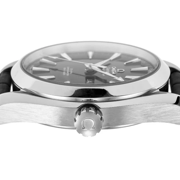 OMEGA 231.13.43.22.01.002 Seamaster Aqua Terra 150M Men's Automatic Leather Strap Water Resistant Luxury Watch - Image 4