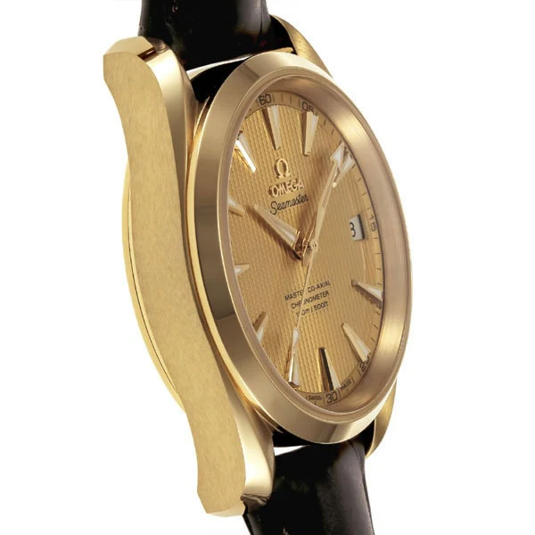 OMEGA 231.53.39.21.08.001 Seamaster Aqua Terra with Yellow Dial, 5 Year Warranty, Swiss Automatic Movement, Water Resistant Design - Image 2