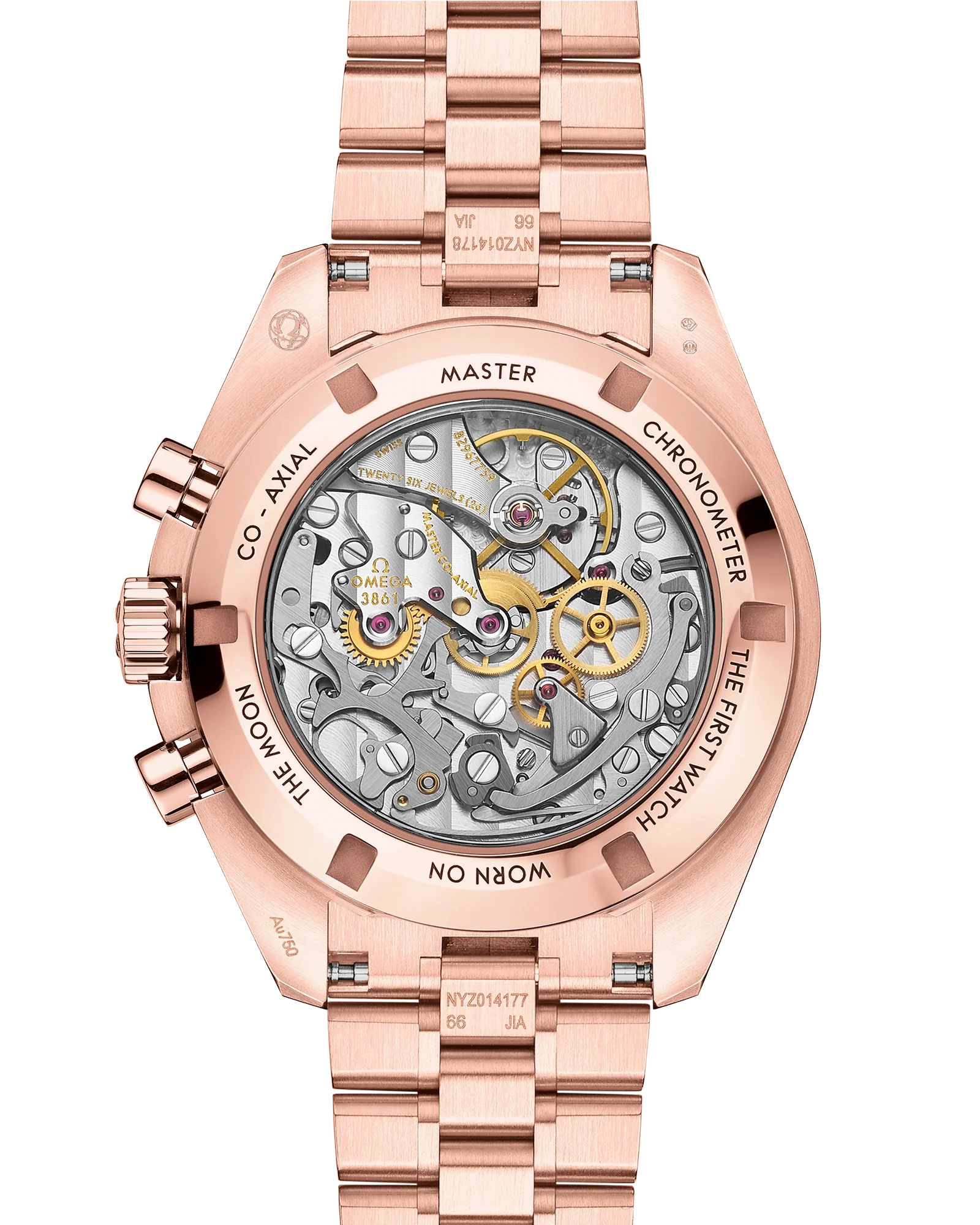 OMEGA 310.55.42.50.13.001 Speedmaster Moonwatch Professional 42 mm, Sedna™ gold on Sed - Image 2