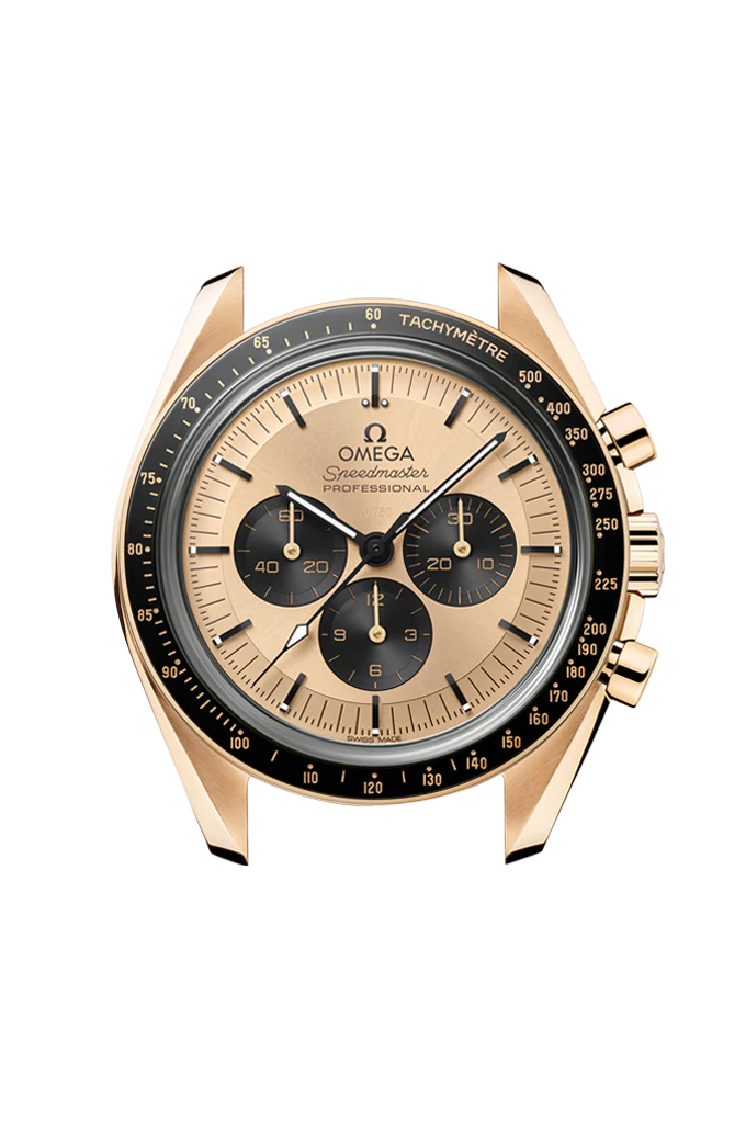 OMEGA 310.62.42.50.99.001 Speedmaster Moonwatch Professional 42 mm, Moonshine™ gold on - Image 4