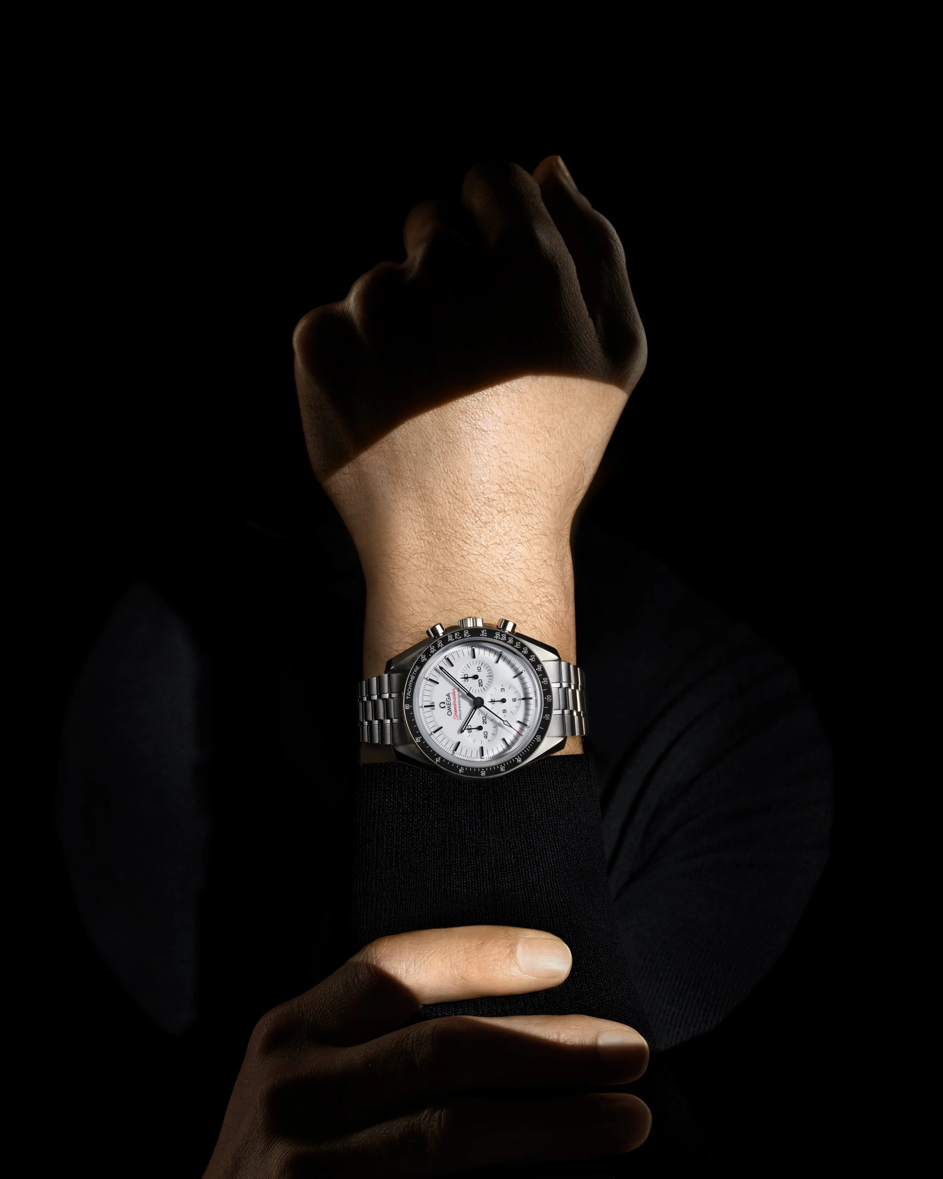 OMEGA 310.30.42.50.04.001 Automatic Movement Chronograph Stainless Steel Case Sapphire Crystal Water Resistant - Image 4