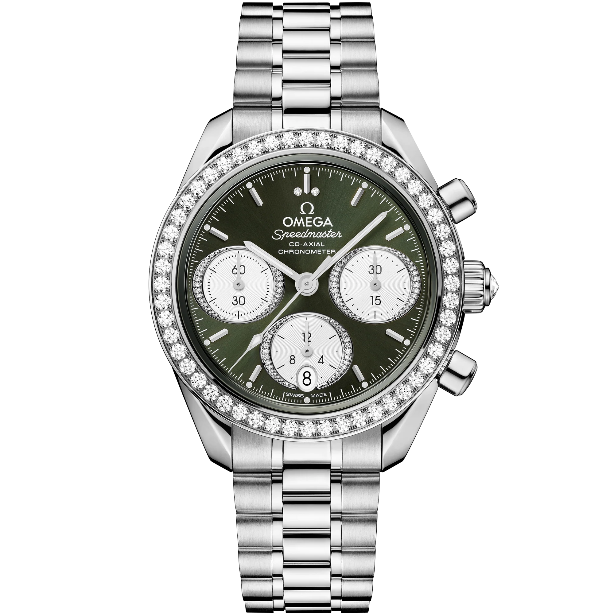 OMEGA 324.15.38.50.60.001 SPEEDMASTER 38 38 mm, steel on steel