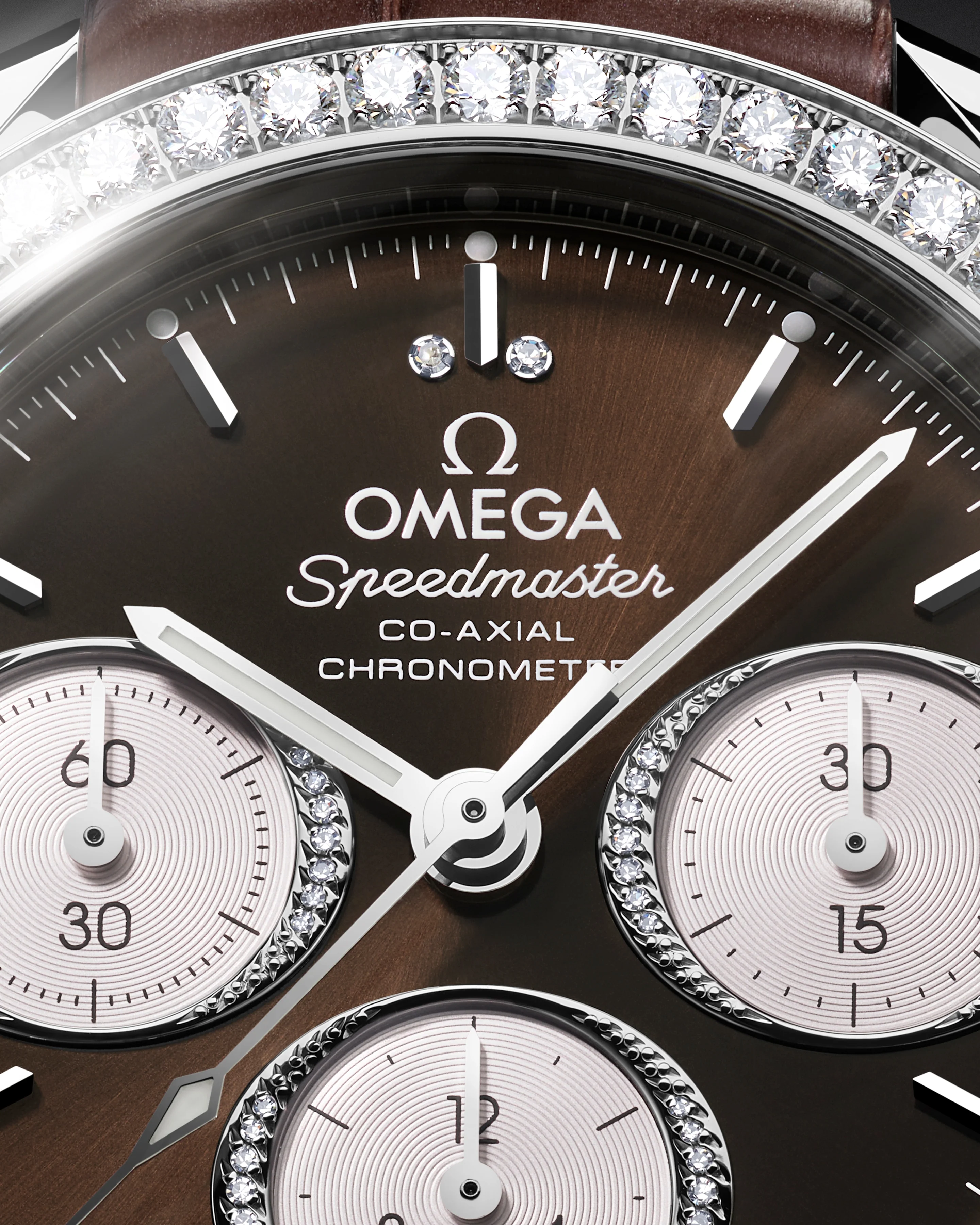 OMEGA 324.18.38.50.63.001 SPEEDMASTER 38 38 mm, steel on alligator - Image 7