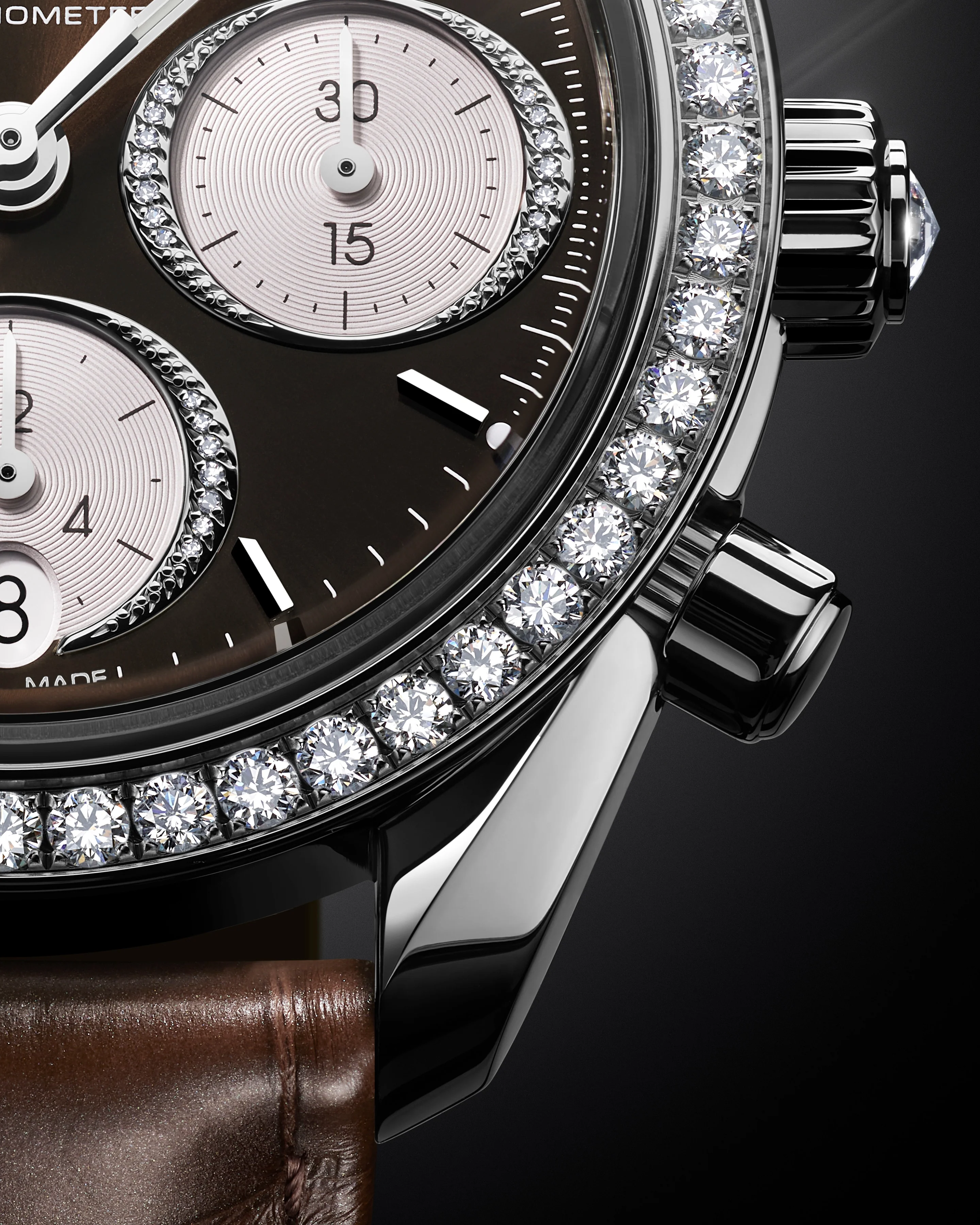 OMEGA 324.18.38.50.63.001 SPEEDMASTER 38 38 mm, steel on alligator - Image 8