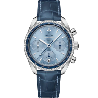 OMEGA 324.38.38.50.03.001 SPEEDMASTER 38 38 mm, steel on leather strap - Image 3