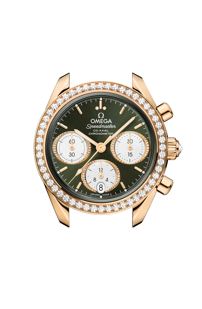 OMEGA 324.55.38.50.60.001 SPEEDMASTER 38 38 mm, Moonshine™ gold on Moonshine™ gold - Image 9