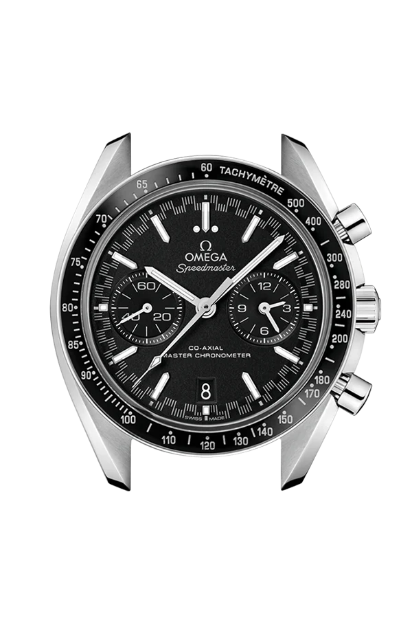 OMEGA 329.33.44.51.01.001 SPEEDMASTER RACING 44.25 mm, steel on leather stra - Image 3