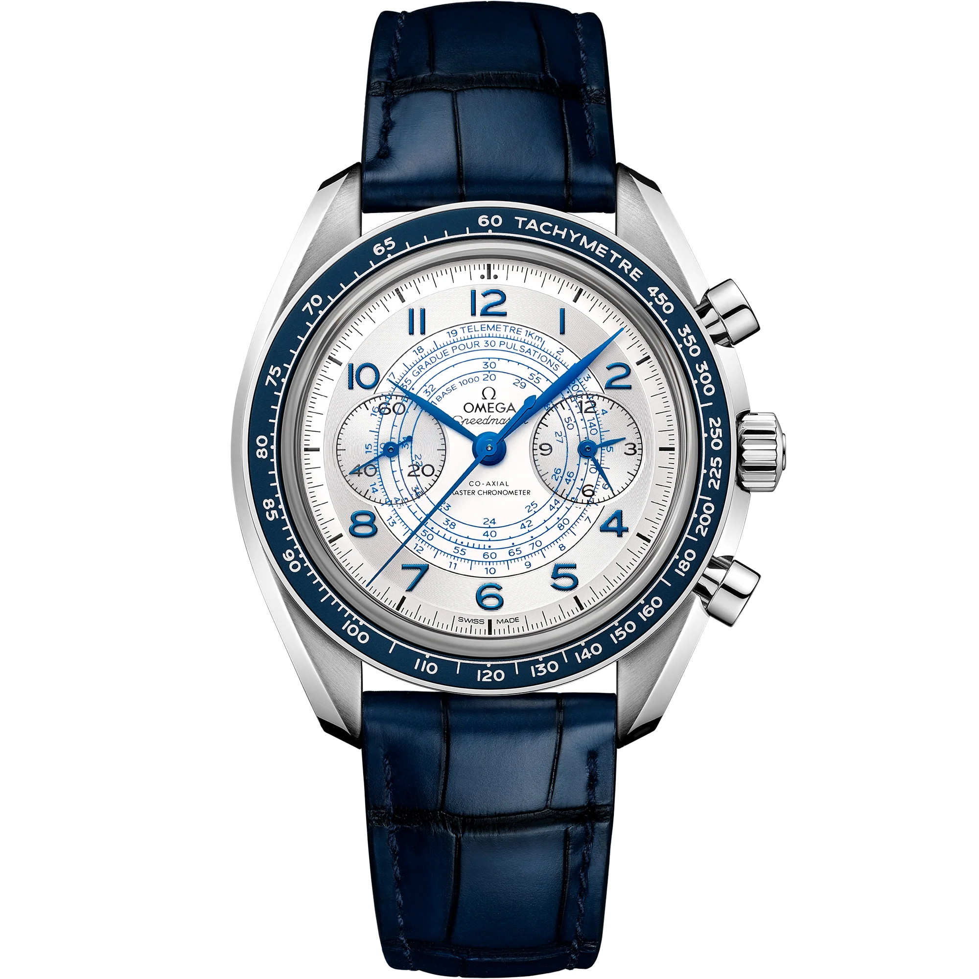 OMEGA 329.33.43.51.02.001 Automatic Movement Swiss Made Stainless Steel Chronograph Elegant Design
