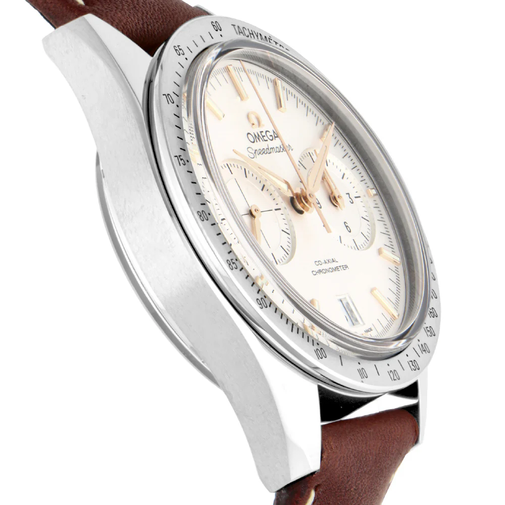 OMEGA 33112425102002 Speedmaster 57 Silver 5-Year Warranty Chronograph Swiss Made Luxury Watch - Image 3