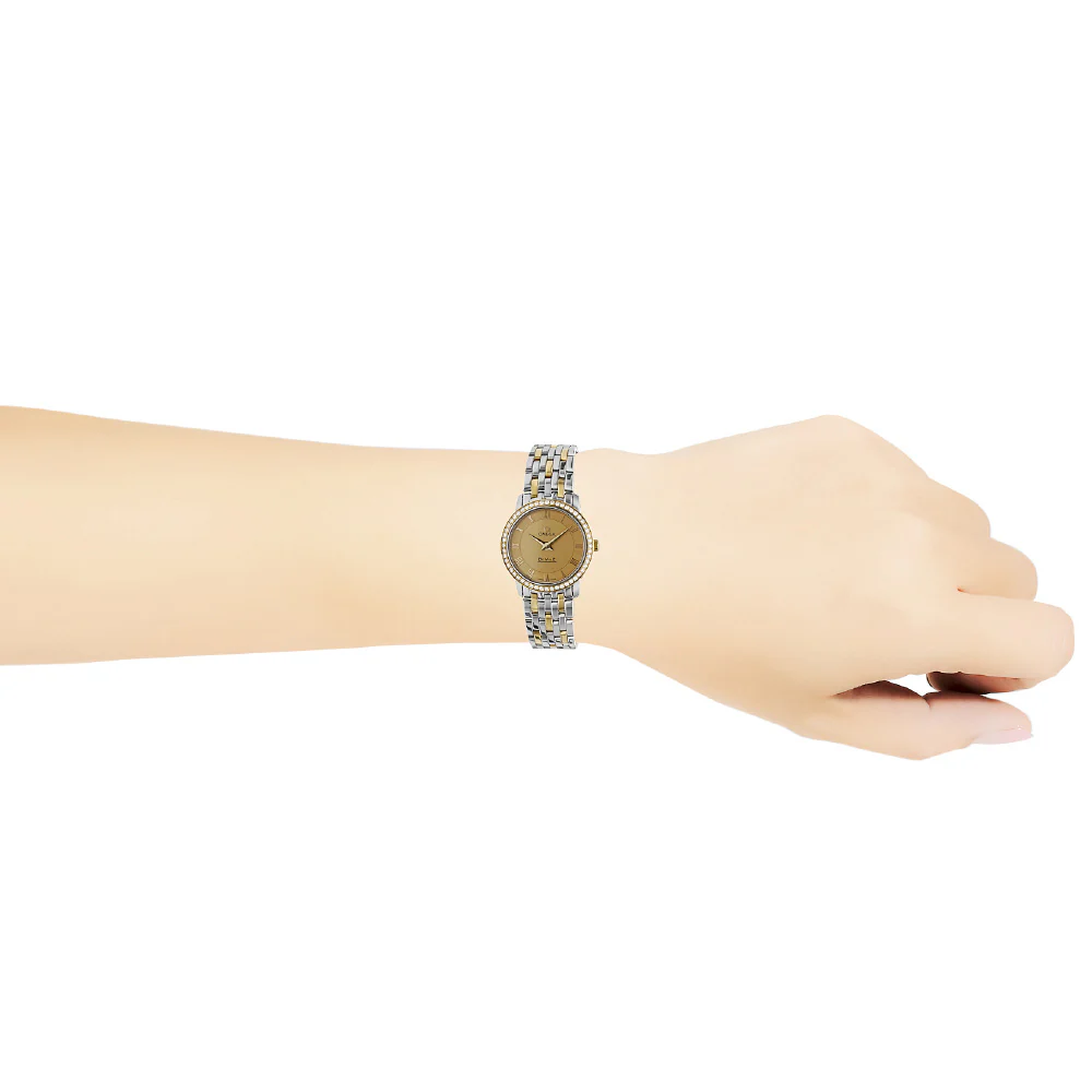 OMEGA 41325276008001 De Ville Gold Automatic Elegant Design Sapphire Crystal Water Resistant - Image 5
