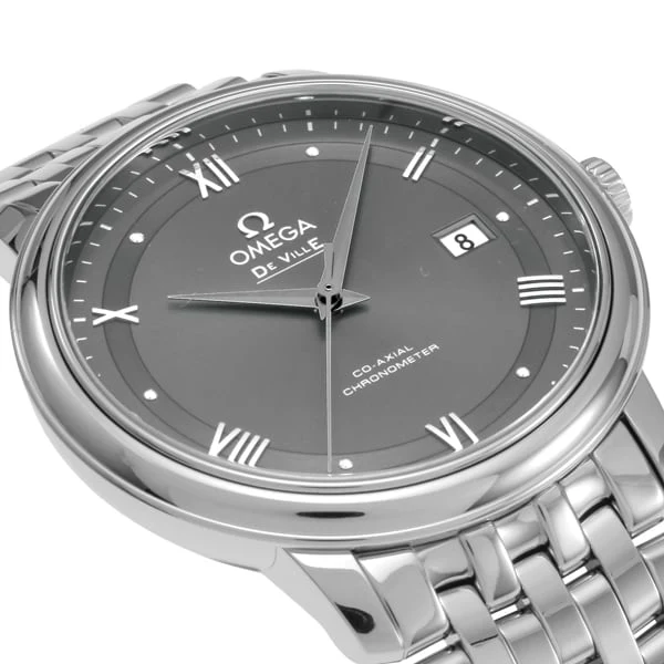 OMEGA 424.10.40.20.06.001 De Ville Prestige Co Axial Chronometer Men's Watch with Metal Bracelet and 5 Year Warranty for Timeless Elegance - Image 3