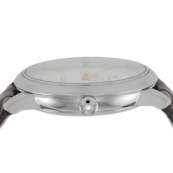 OMEGA 424.13.40.20.02.005 De Ville Silver Watch with 5 Year Warranty Elegant Design Swiss Automatic Movement and Water Resistance - Image 3
