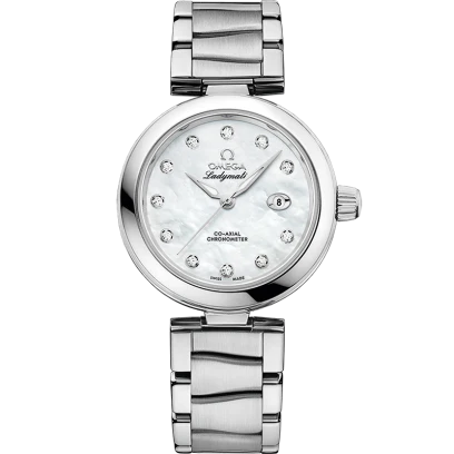 OMEGA 425.30.34.20.55.002 DE VILLE LADYMATIC 34 mm, steel on steel - Image 3