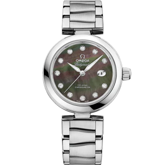 OMEGA 425.30.34.20.57.004 DE VILLE LADYMATIC 34 mm, steel on steel - Image 5