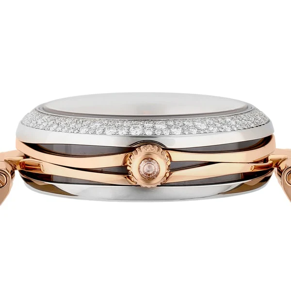OMEGA 425.27.34.20.63.001 OMEGA De Ville Ladymatic 5-Year Warranty Brown - Luxury Swiss Watch for Women - Image 3