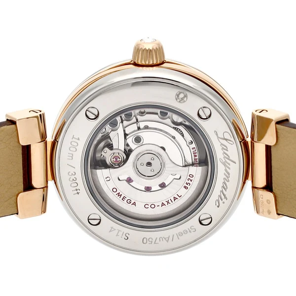 OMEGA 425.27.34.20.63.001 OMEGA De Ville Ladymatic 5-Year Warranty Brown - Luxury Swiss Watch for Women - Image 5
