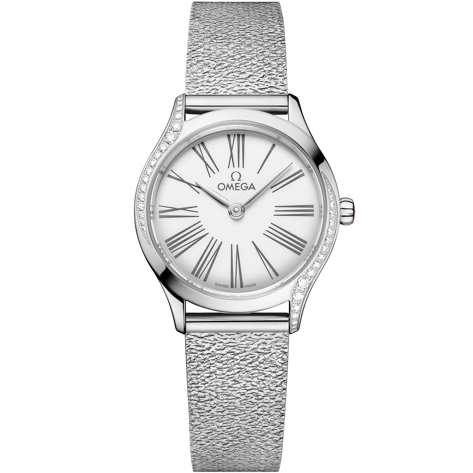OMEGA 428.15.26.60.04.001 DE VILLE MINI TRÉSOR 26 mm, steel on steel