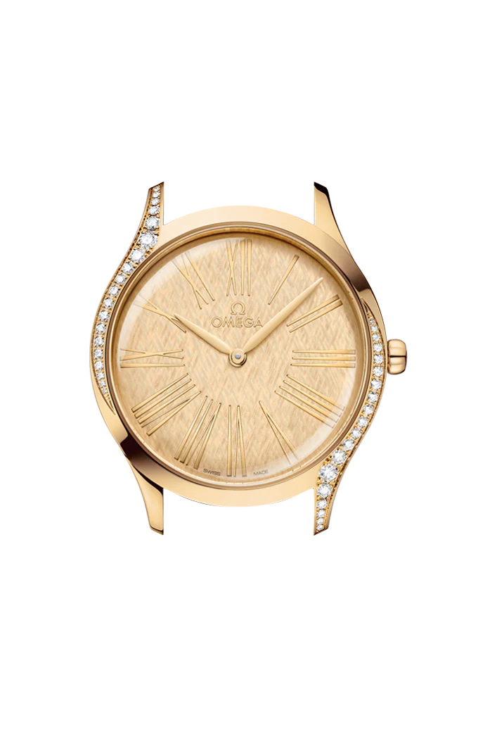 OMEGA 428.55.36.60.99.001 DE VILLE TRÉSOR 36 mm, Moonshine™ gold on Moonshin - Image 3