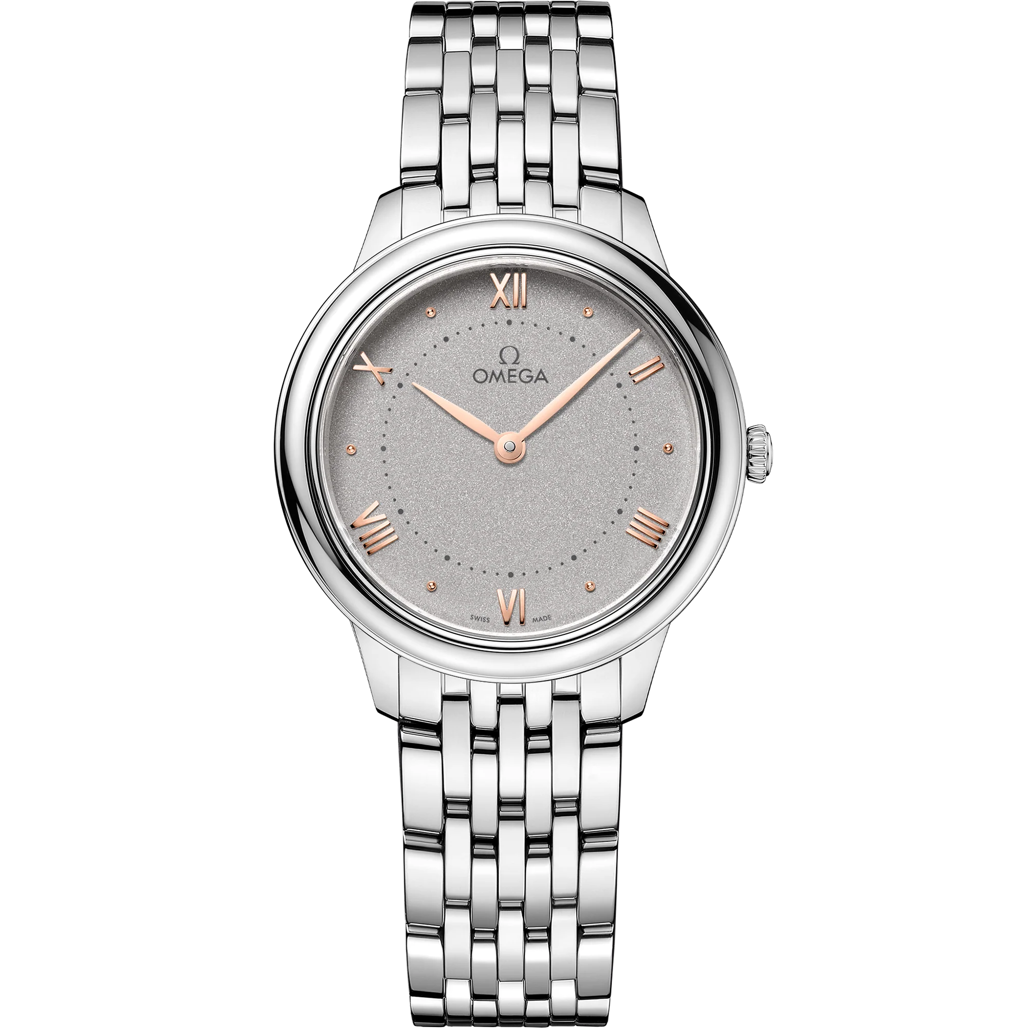 OMEGA 434.10.30.60.06.001 DE VILLE PRESTIGE 30 mm, steel on steel