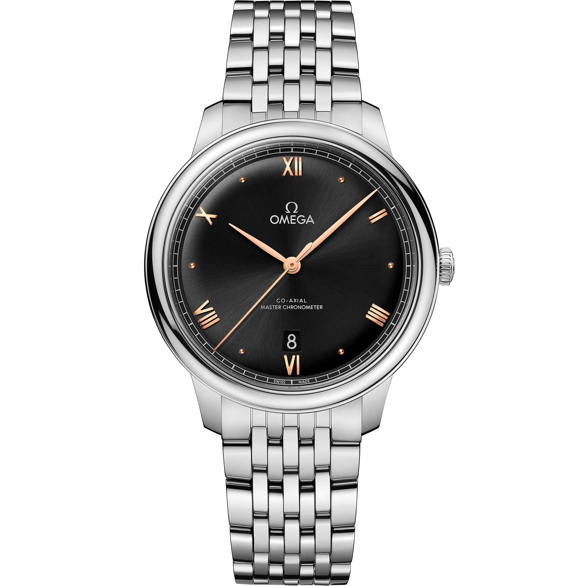OMEGA 434.10.40.20.01.001 DE VILLE PRESTIGE 40 mm, steel on steel
