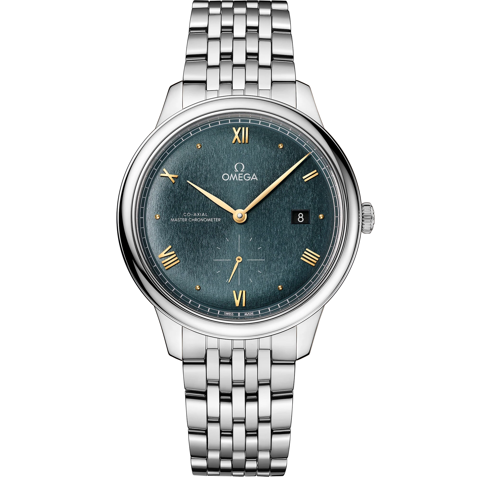 OMEGA 434.10.41.20.10.001 DE VILLE PRESTIGE 41 mm, steel on steel