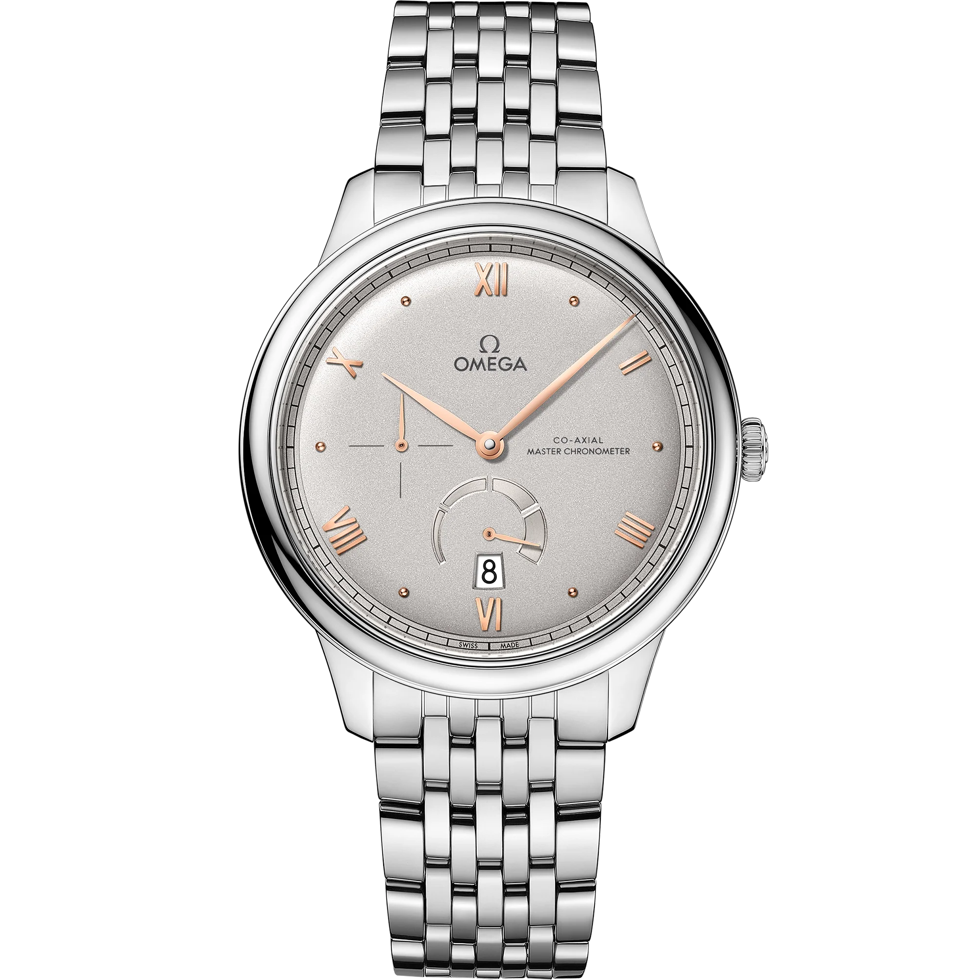 OMEGA 434.10.41.21.06.001 DE VILLE PRESTIGE 41 mm, steel on steel